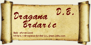 Dragana Brdarić vizit kartica